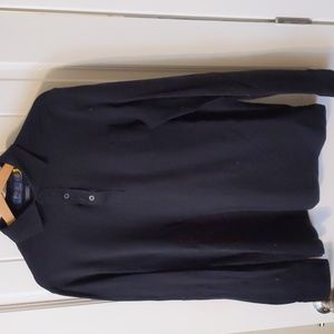 Long sleeve black Polo